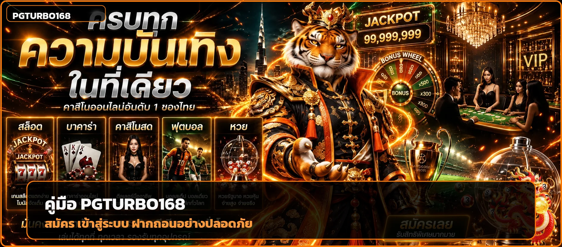 PGTURBO168 คู่มือสมัคร เข้าสู่ระบบ และฝากถอน
